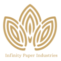 infinity paper industries logo 4k golden